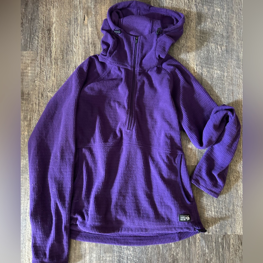 Mountain hardwear micro grid fleece quarter zip